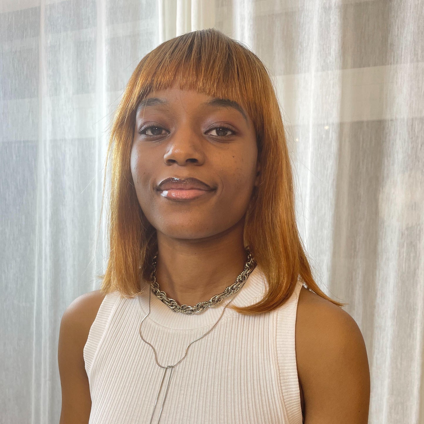 TRACY【WA-NF001】10inches to 16inches Human Hair Wig for Women Glueless Straight Brazilian BOB Wig