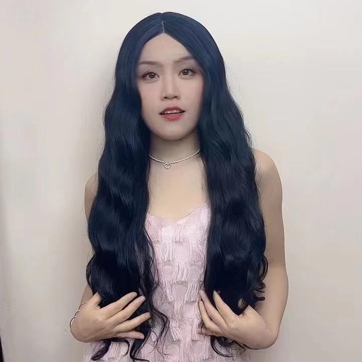 AMBER【WA-BODY008】30 inches Body wave synthetic wigs natural color