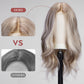 Romy 【WA-11026-1】 Platinum Blonde Wavy Wig 22 inch Synthetic Lace Frontal  Daily or Party