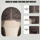 EMMA【WA-BL66084-1】 28" Lace Front Wavy Synthetic Brown wig for Daily Use/Party