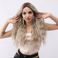 Christina 【WA-SM9017】 Hot Sale Ombre  Blonde  Wavy Wig 26 inch Synthetic Lace Frontal  Daily or Party