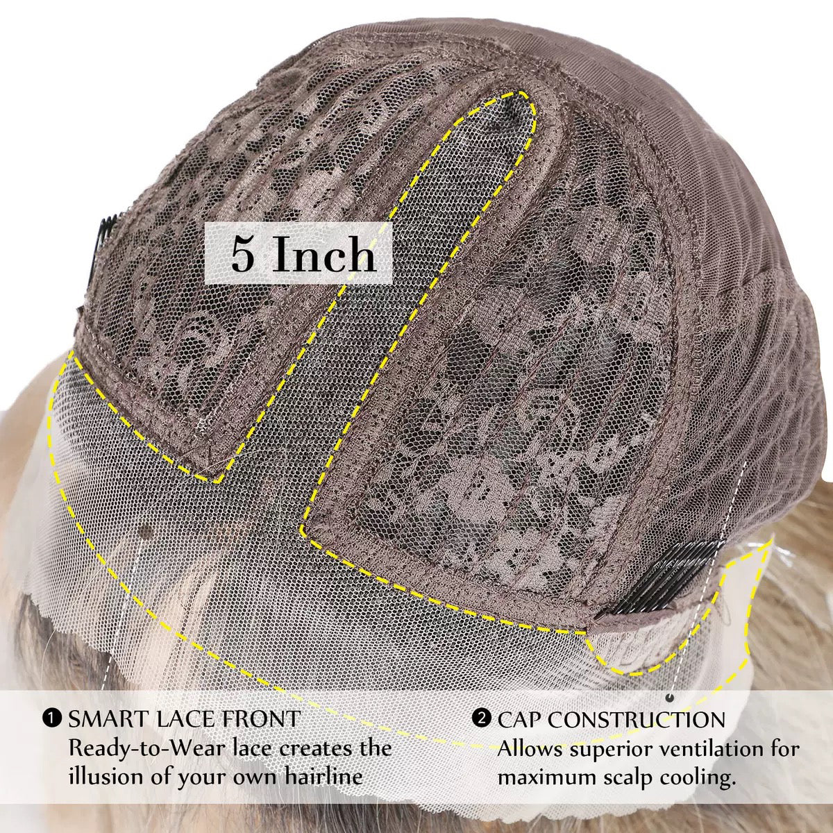 LIGA【WA-YJBL66018-1】28inches T-Part Frontal Lace Honey Brown Highlight  Body Wave Wig  Synthetic Daily or Party