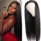 ELLEN【WA-SD002】16inches 13X4 Lace Frontal Wig Remy Human Hair Wigs 16 Inch Natural Black 150% Density