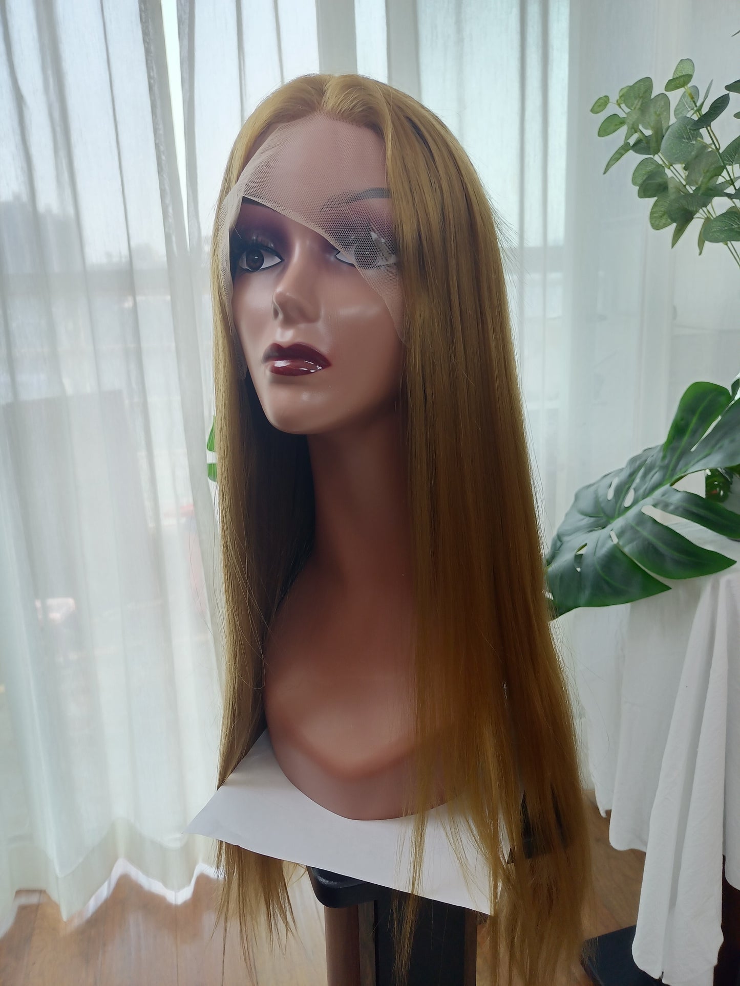 HELENA【WA-STW006】30 inches Straight Lace Frontal Wig Synthetic wig