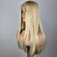 ANDREA【WA-STW010】24inches Front lace wigs 613 color synthetic wigs