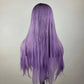 BETSY【WA-STW017】26inches 13*3 lace front wigs Purple Synthetic Wigs