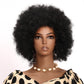 KYLASS【WA-SAFRO11】12inches Short Afro Wigs for Black Women, Bouncy Fluffy Afro Kinky Curly Wig, Premium Synthetic Soft Natural Looking