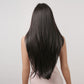 CALLIE【WA-LALC2030-2】 Dark Blonde Brown Highlight Straight Wig 26 inch Synthetic Trending for Women Daily or Party