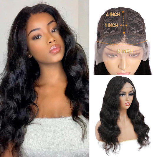 AMBER【WA-BODY008】30 inches Body wave synthetic wigs natural color