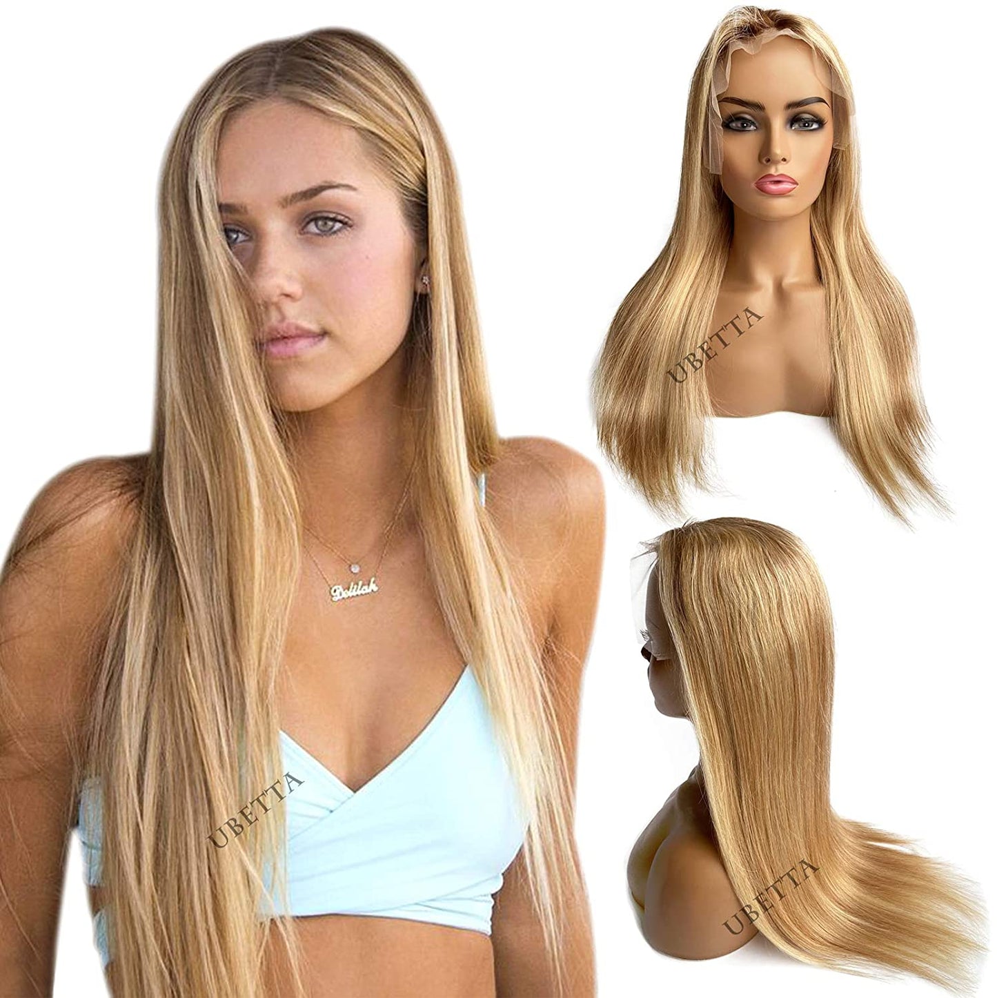 HELENA【WA-STW006】30 inches Straight Lace Frontal Wig Synthetic wig