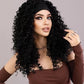 LILITH【WA-XY9065】22inches Women's Curly Wig with headbands  Synthetic Full Hair Wig Afro for Women Daily Party