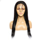 RACHEL【WA-NF004】 4x4 Lace Front Wigs Human Hair Straight with Baby Hair 150% Density Natural Black 20 inches