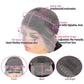 ELLEN【WA-SD002】16inches 13X4 Lace Frontal Wig Remy Human Hair Wigs 16 Inch Natural Black 150% Density