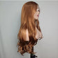 KAREN【WA-BODY009】 30 inches Golden  Body Wave Lace Closure Wig